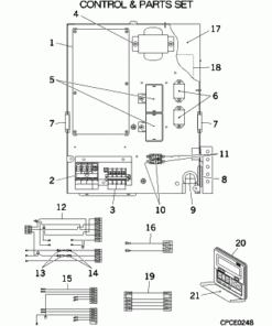 FDU200V CONTROL AND PARTS SET