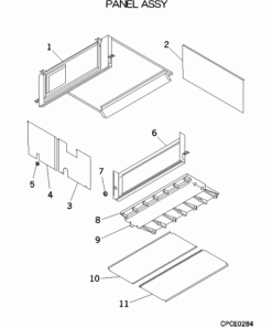 FDU500FKXE6F/1 PANEL ASSY