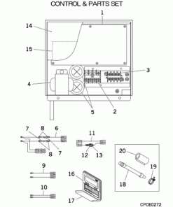 FDU71KXE6 CONTROL AND PARTS SET