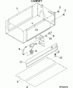 FDUA100VF2/1 CABINET ASSY
