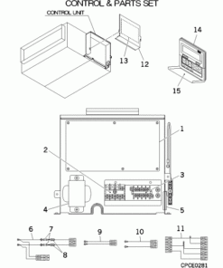 FDUH22KXE6/1 CONTROL AND PARTS SET