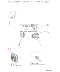 FDUM1001HKXE CONTROL AND PARTS SET