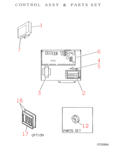 FDUM1251HKXE CONTROL AND PARTS SET