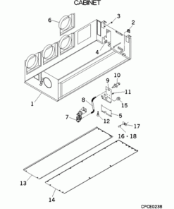 FDUM140V CABINET ASSY