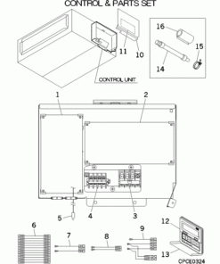 FDUM45KXE6F/1 CONTROL AND PARTS SET