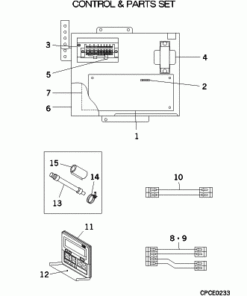 FDUMA112KXE5R CONTROL AND PARTS SET