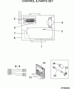 FDUMA302R CONTROL AND PARTS SET