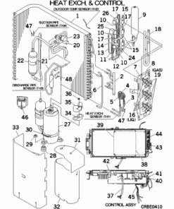 SCM50ZM-S HEAT EXCH. AND CONTROL