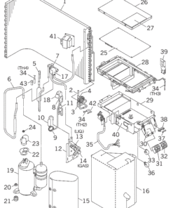 SRC20ZSA-W HEAT EXCH. AND CONTROL