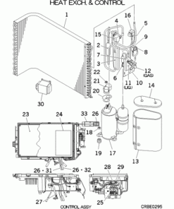 SRC35ZJX-S/A HEAT EXCH. AND CONTROL