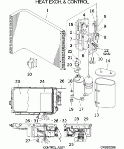 SRC35ZJX-S/C HEAT EXCH. AND CONTROL