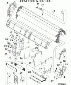 SRK71ZK-S/A HEAT EXCH. AND CONTROL