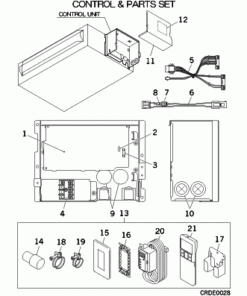 SRR60ZM-S CONTROL AND PARTS SET