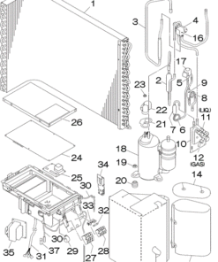 DXC09ZMA-S/A HEAT EXCH. AND CONTROL