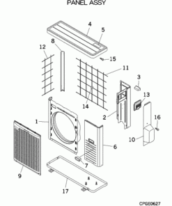DXC24VNX PANEL ASSY