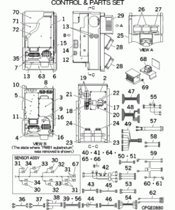 ESA30E-25/B CONTROL AND PARTS SET
