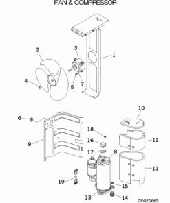 FDC100VN/B FAN AND COMPRESSOR