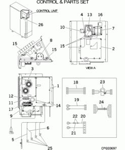 FDC100VNX CONTROL AND PARTS SET