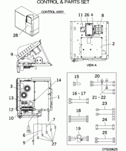 FDC112KXEN6 CONTROL AND PARTS SET