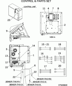 FDC125VN CONTROL AND PARTS SET