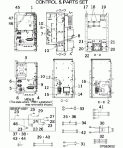 FDC224KXRE6 CONTROL AND PARTS SET