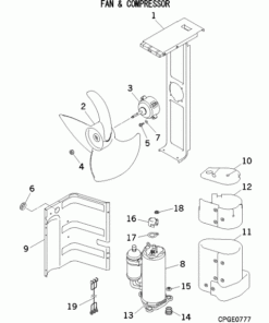 FDCA100VN FAN AND COMPRESSOR