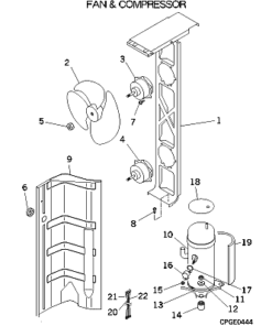 FDCA140HKXES4A FAN AND COMPRESSOR