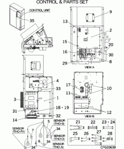 FDCA160VS CONTROL AND PARTS SET
