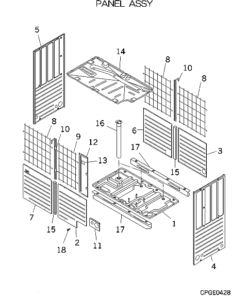 FDCA224HKXRE4 PANEL ASSY