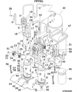 FDCA335HKXRE4-K PIPING