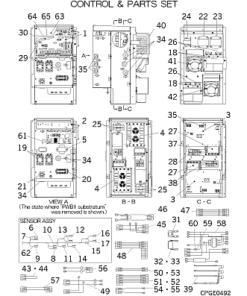 FDCA450HKXRE4 CONTROL AND PARTS SET