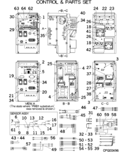 FDCA560HKXRE4 CONTROL AND PARTS SET