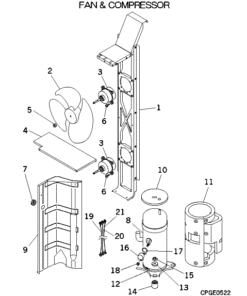 FDCVA1002HESAR FAN AND COMPRESSOR
