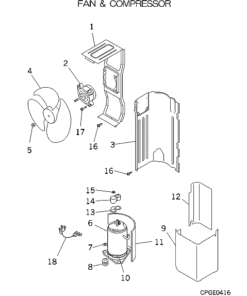 FDCVA151HENR FAN AND COMPRESSOR