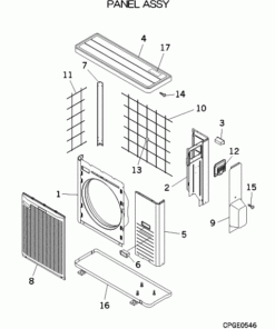 FDCVA302HENR PANEL ASSY