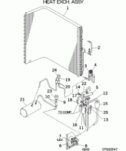 FDCVA302HENR HEAT EXCH. ASSY