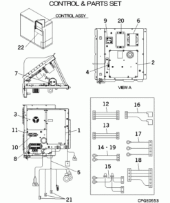 FDCVA502HENAR CONTROL AND PARTS SET