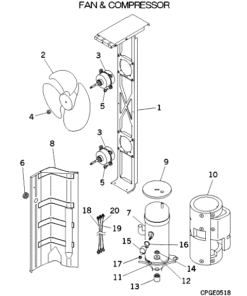 FDCVA802HESAR FAN AND COMPRESSOR