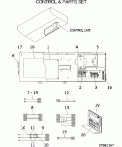 FDE36KXE6D CONTROL AND PARTS SET