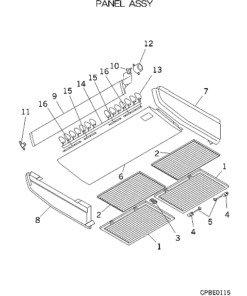 FDE56KXE6D PANEL ASSY