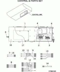 FDEN140V CONTROL AND PARTS SET