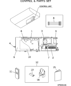 FDENA401 CONTROL AND PARTS SET