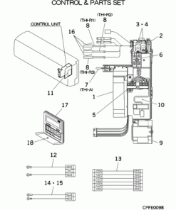FDK22KXE6 CONTROL AND PARTS SET