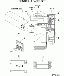 FDK36KXE6D CONTROL AND PARTS SET