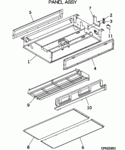 FDQSA56KXE5R PANEL ASSY