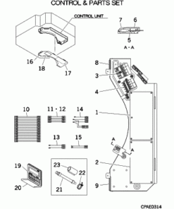 FDT140KXE6D CONTROL AND PARTS SET