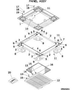 FDTA201 PANEL ASSY