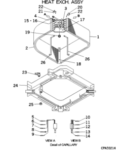 FDTA251 HEAT EXCH. ASSY