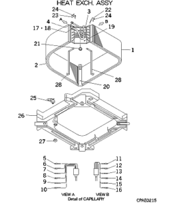 FDTA401 HEAT EXCH. ASSY