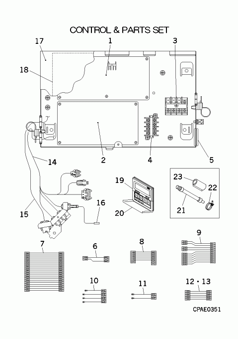 FDTC25VD CONTROL AND PARTS SET – MRE Spare Parts